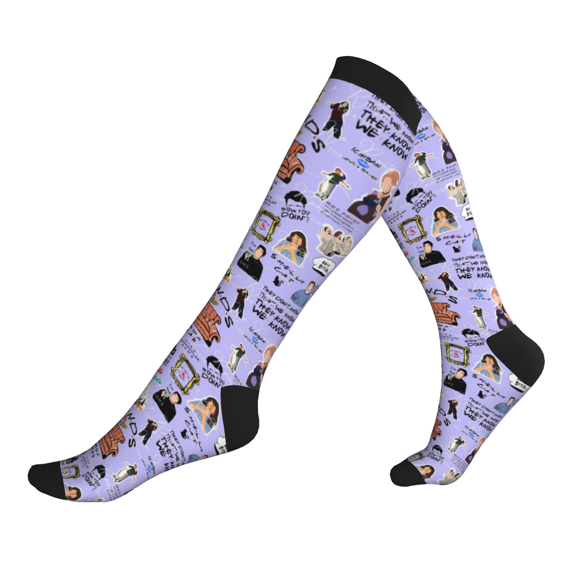 No Show Sock Women - Calzini a compressione sportivi per uomo