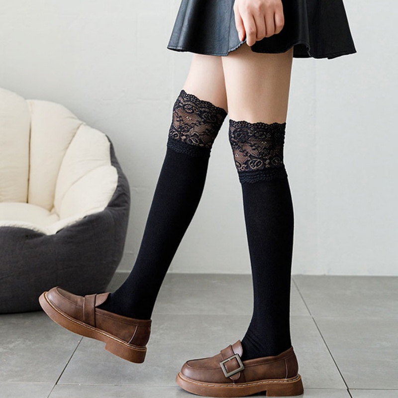 Boot Sock Slouchy - Calzini a metà polpaccio in pizzo