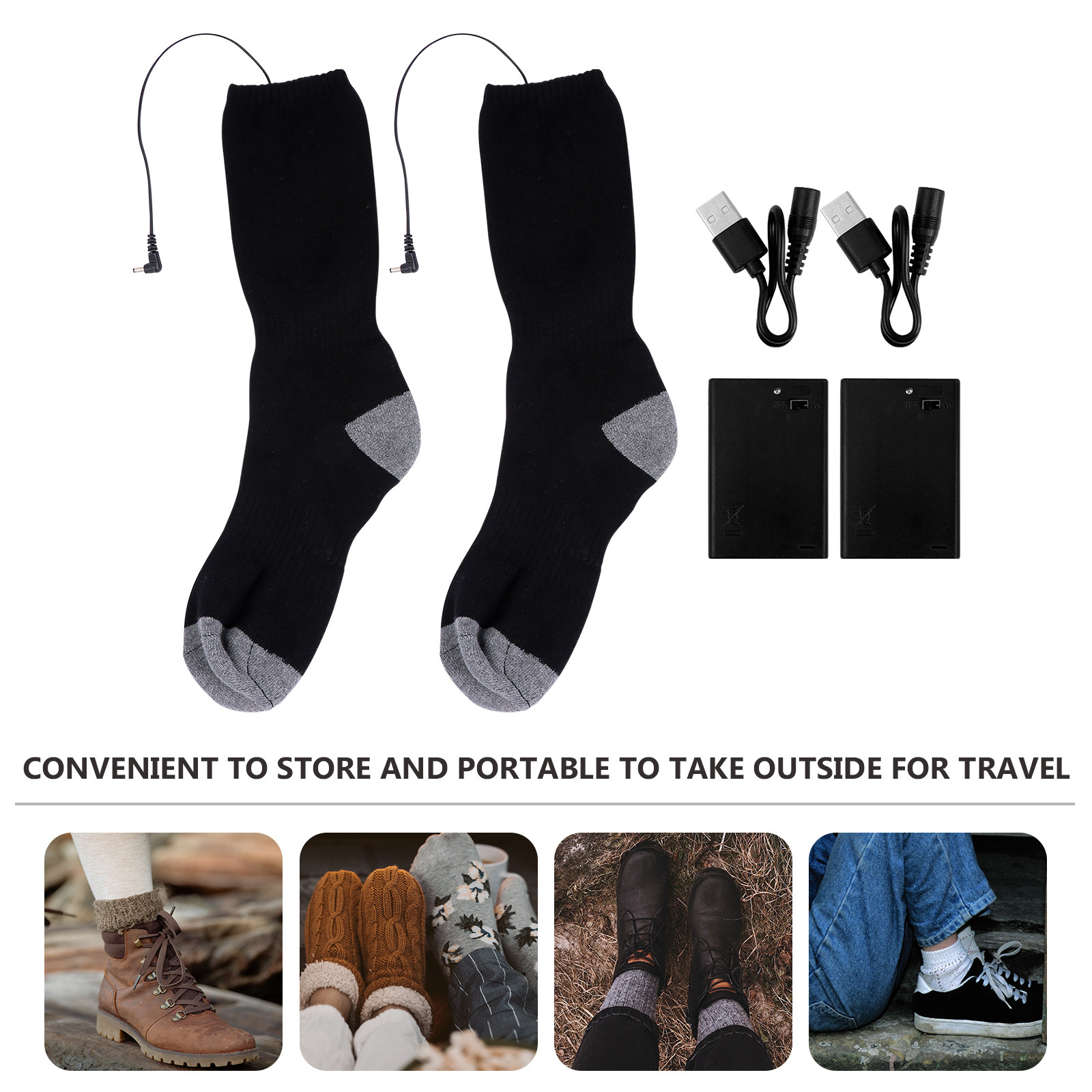 1 Set di Calzini Riscaldati US - Thermal Sock Winter recensione e prezzo