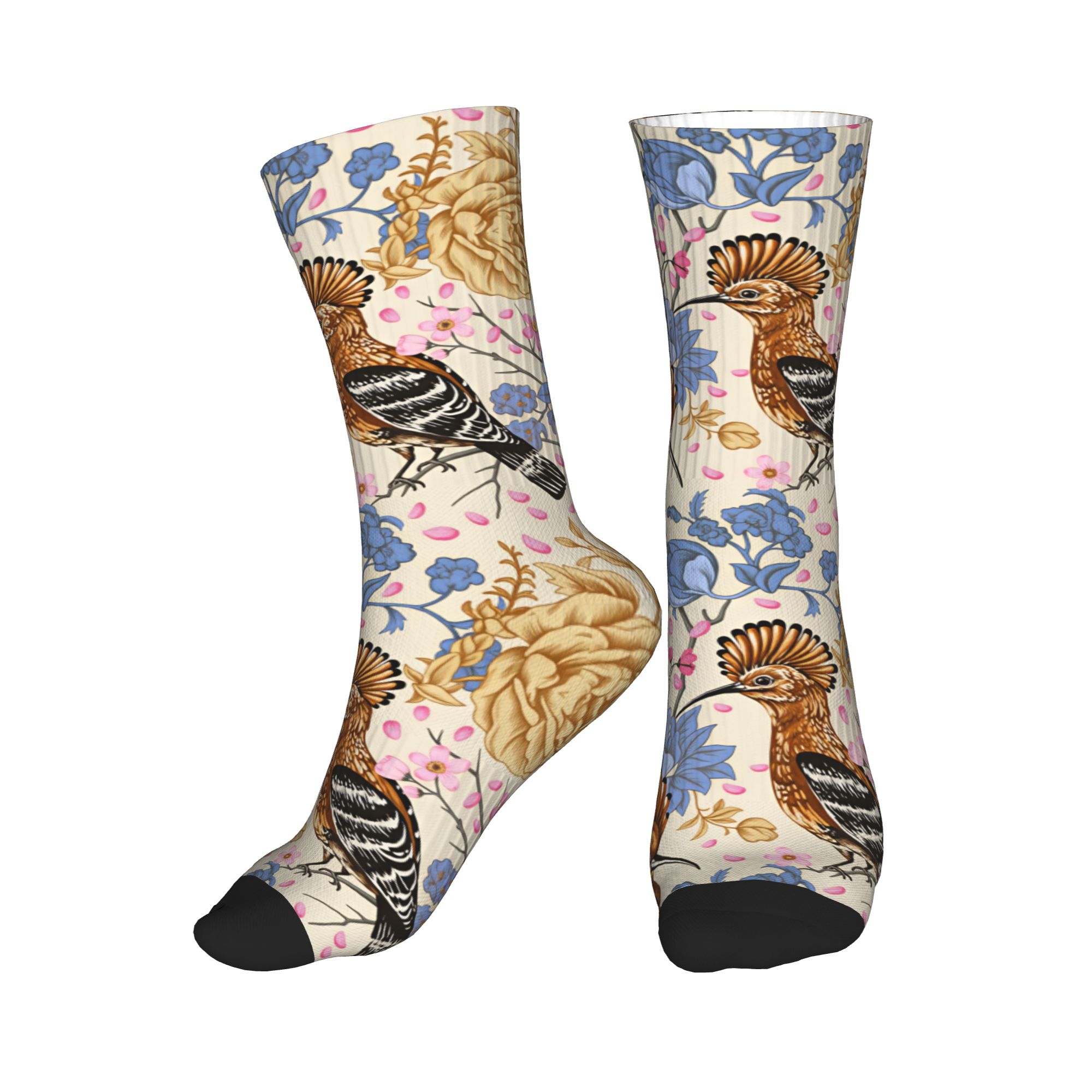 Calzini Hoopoe Bird Blue Peony - Dress Sock Men recensione e prezzo