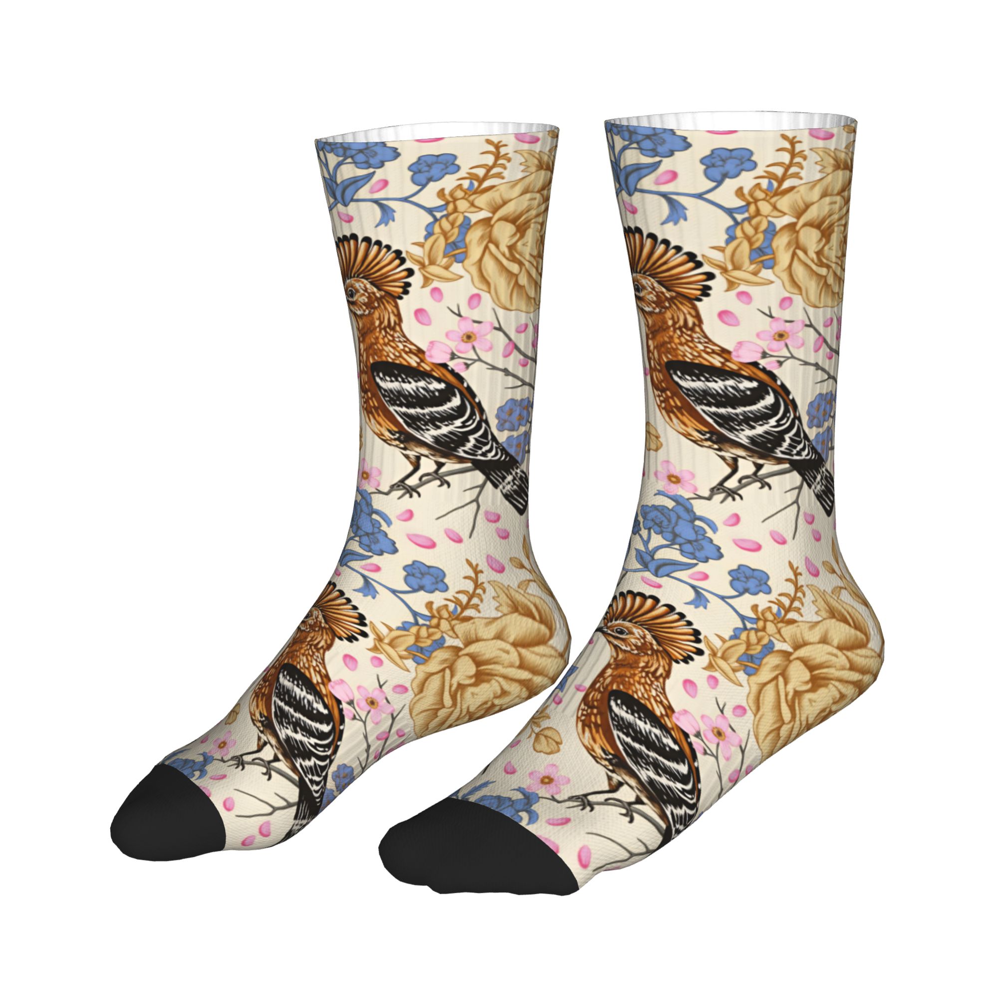 Calzini Hoopoe Bird Blue Peony - Dress Sock Men recensione e prezzo